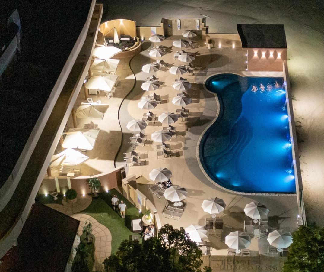 Hotel Baffo Rosso Alba Adriatica Eksteriør bilde